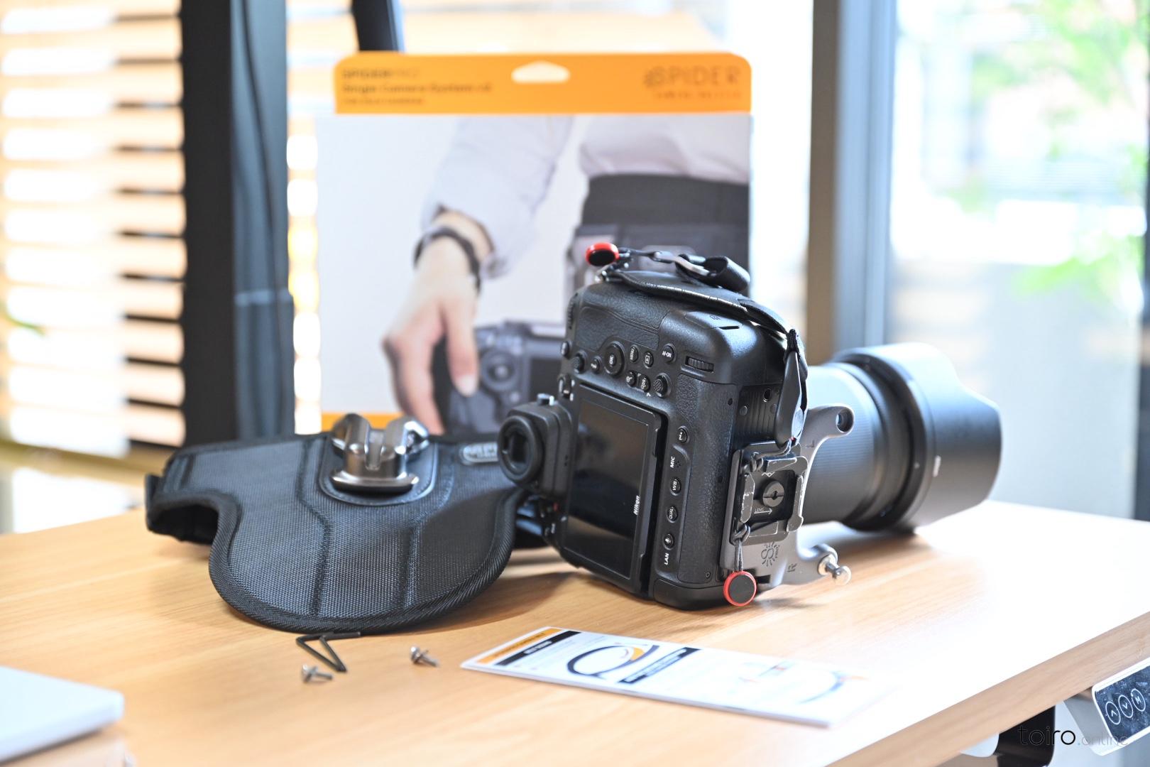 Nikon Z9を腰にぶら下げてスマートな撮影が行える様になる「SPIDER PRO Single Camera System V2」の外観フォトレビュー